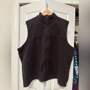 Northern Reflections Dark Fleece Vest